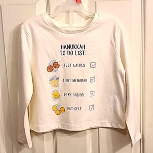 Little girls Hanukkah shirt